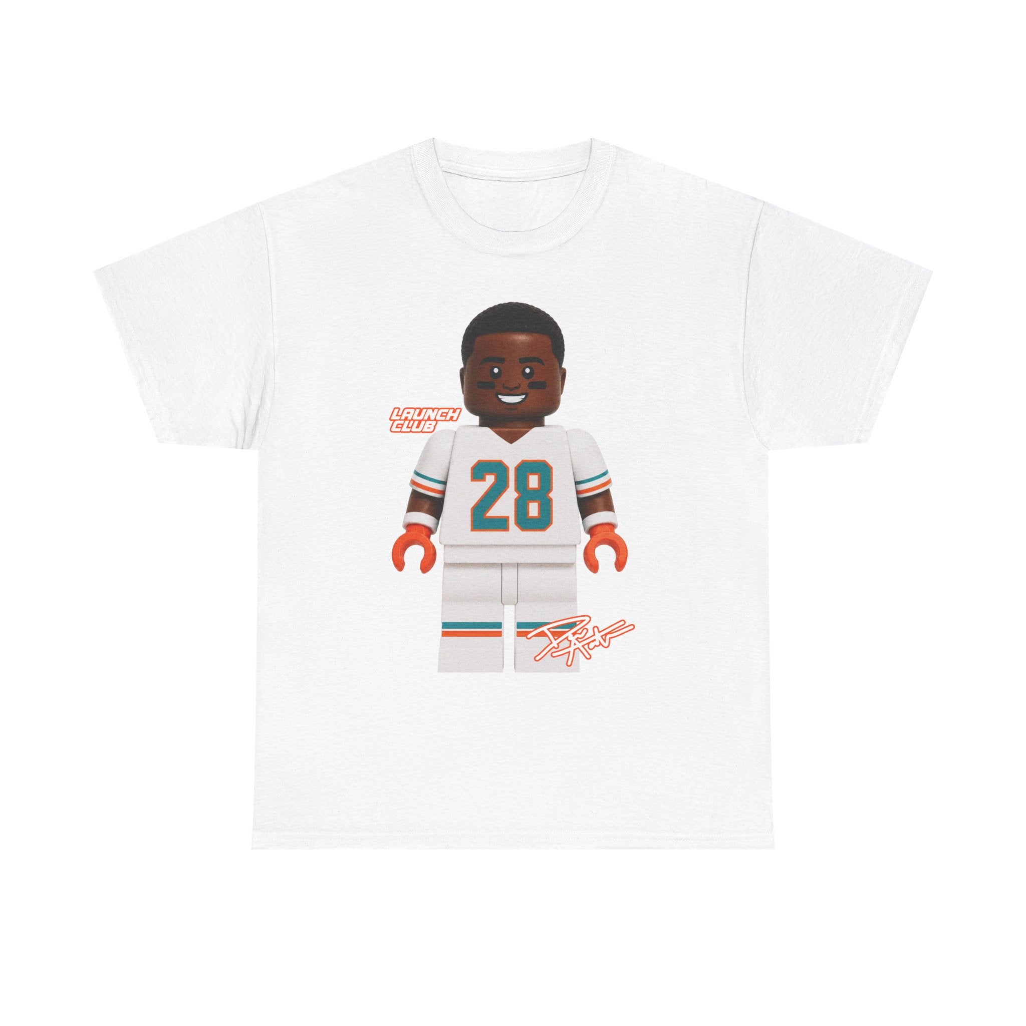 MINI FOOTBALL TEES ACHANE White