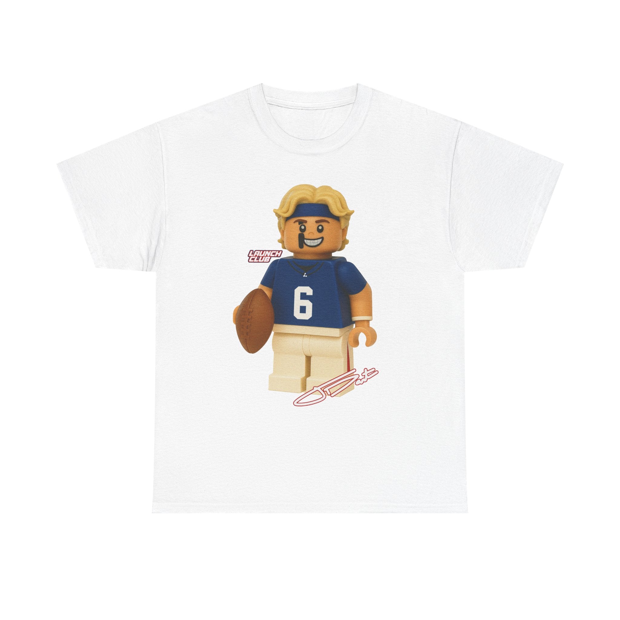 MINI FOOTBALL TEES JDART White