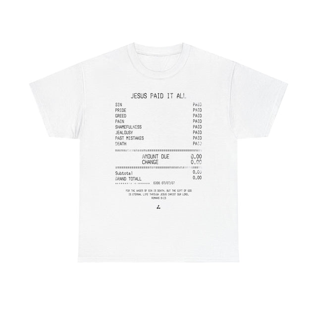 JESUS PAID IT ALL TEE