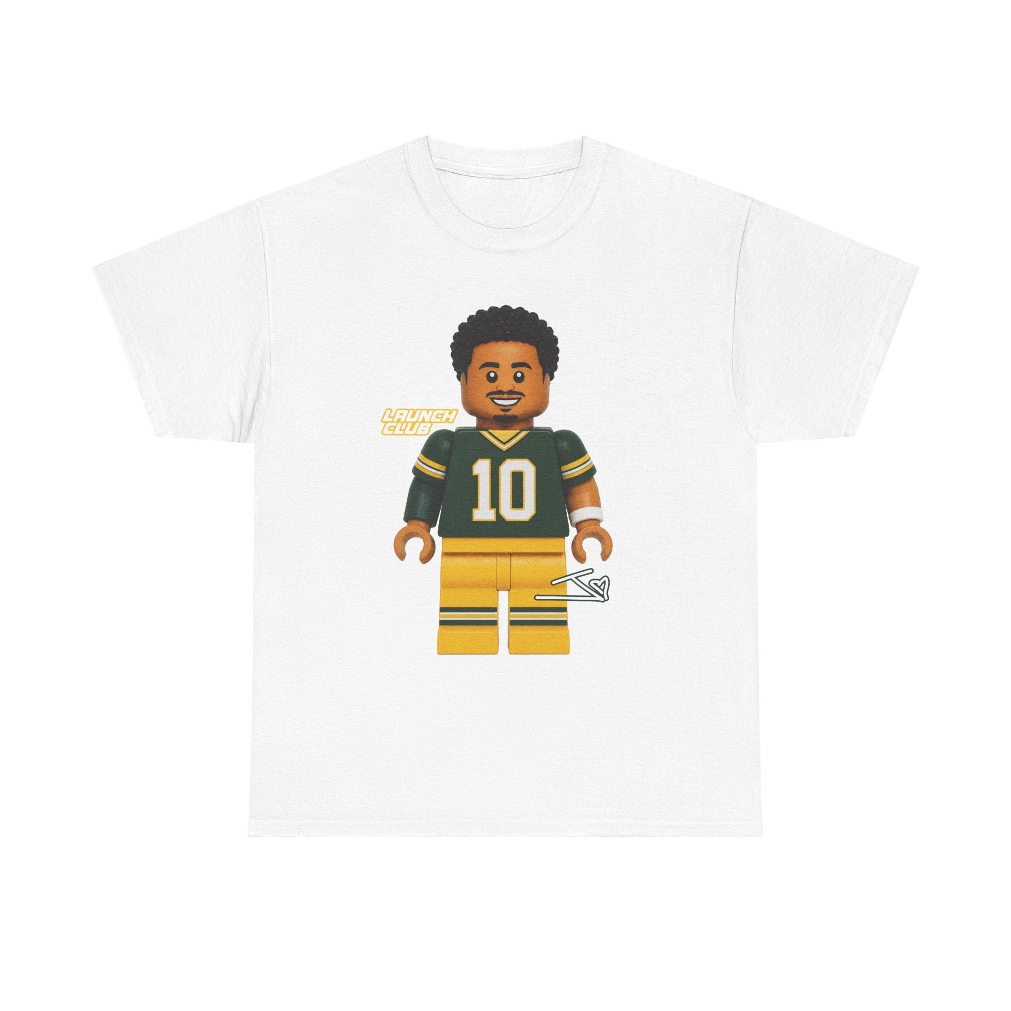MINI FOOTBALL TEES JLOVE White