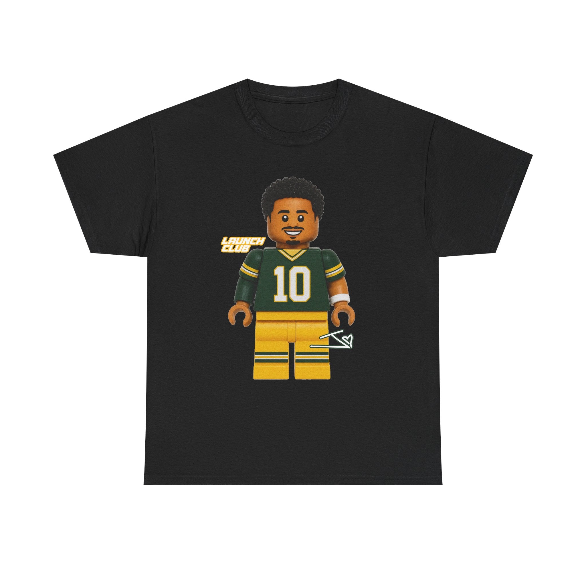 MINI FOOTBALL TEES JLOVE Black