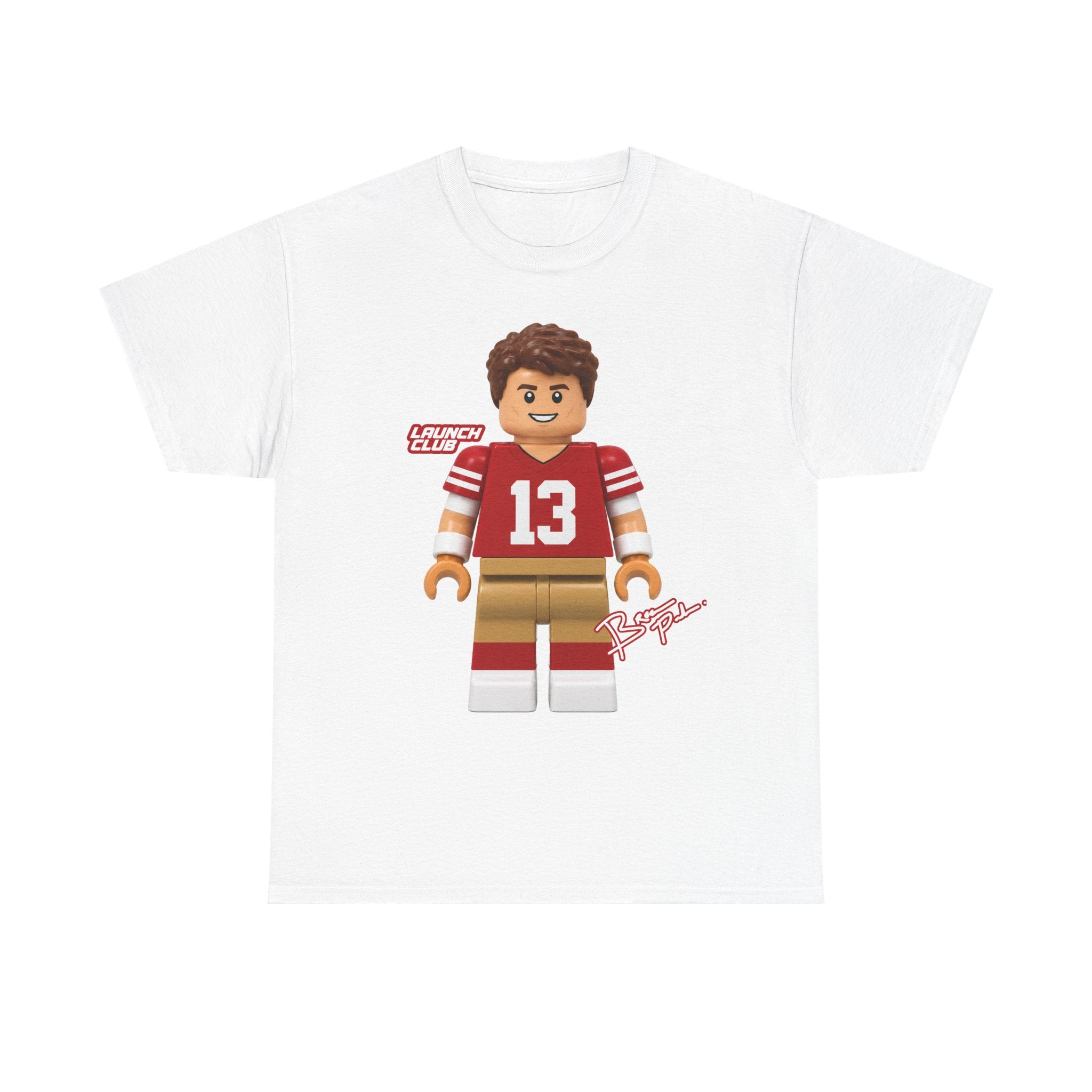 MINI FOOTBALL TEES 2 PURDY White