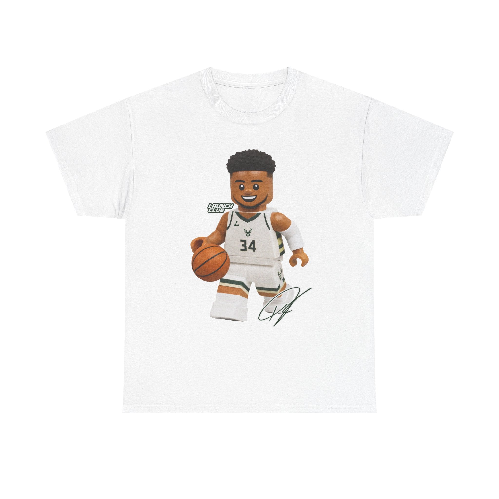 MINI HOOP TEES GREEK FREAK White