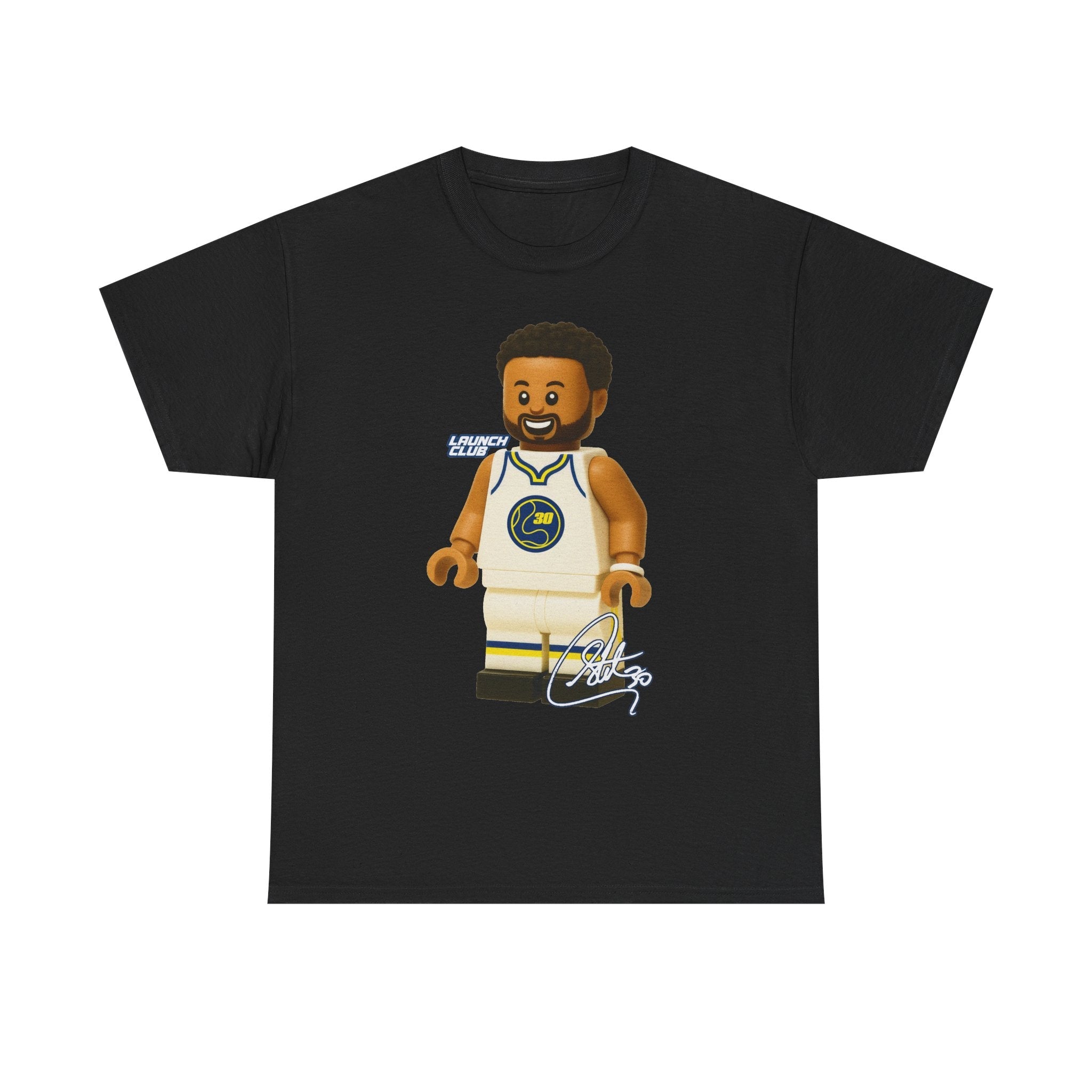 MINI HOOP TEES STEPH Black