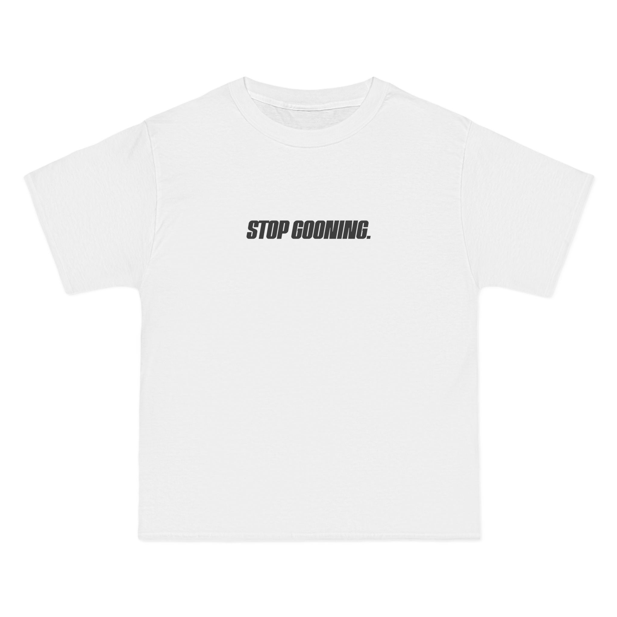 STOP GOONING TEE