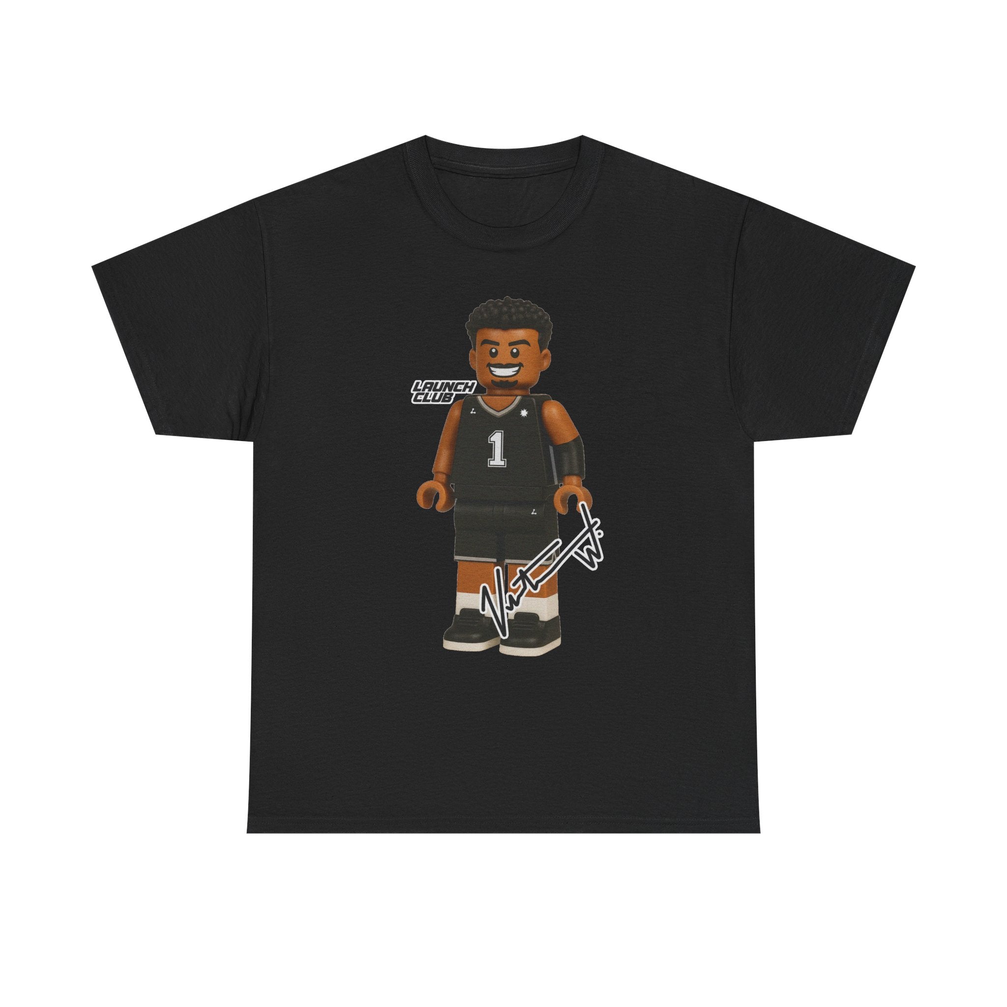 MINI HOOP TEES WEMBY Black