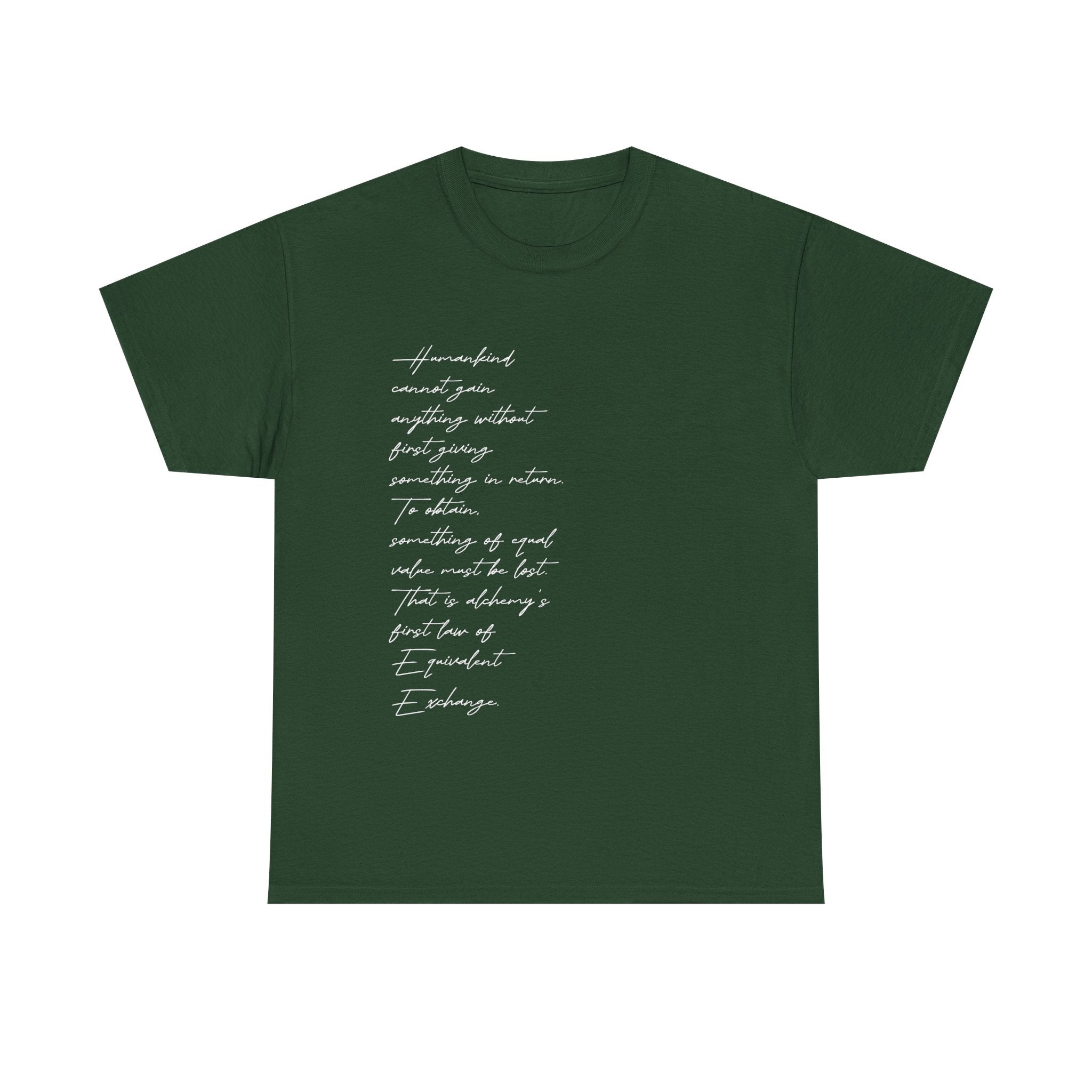 Equivalent Exchange Shirt