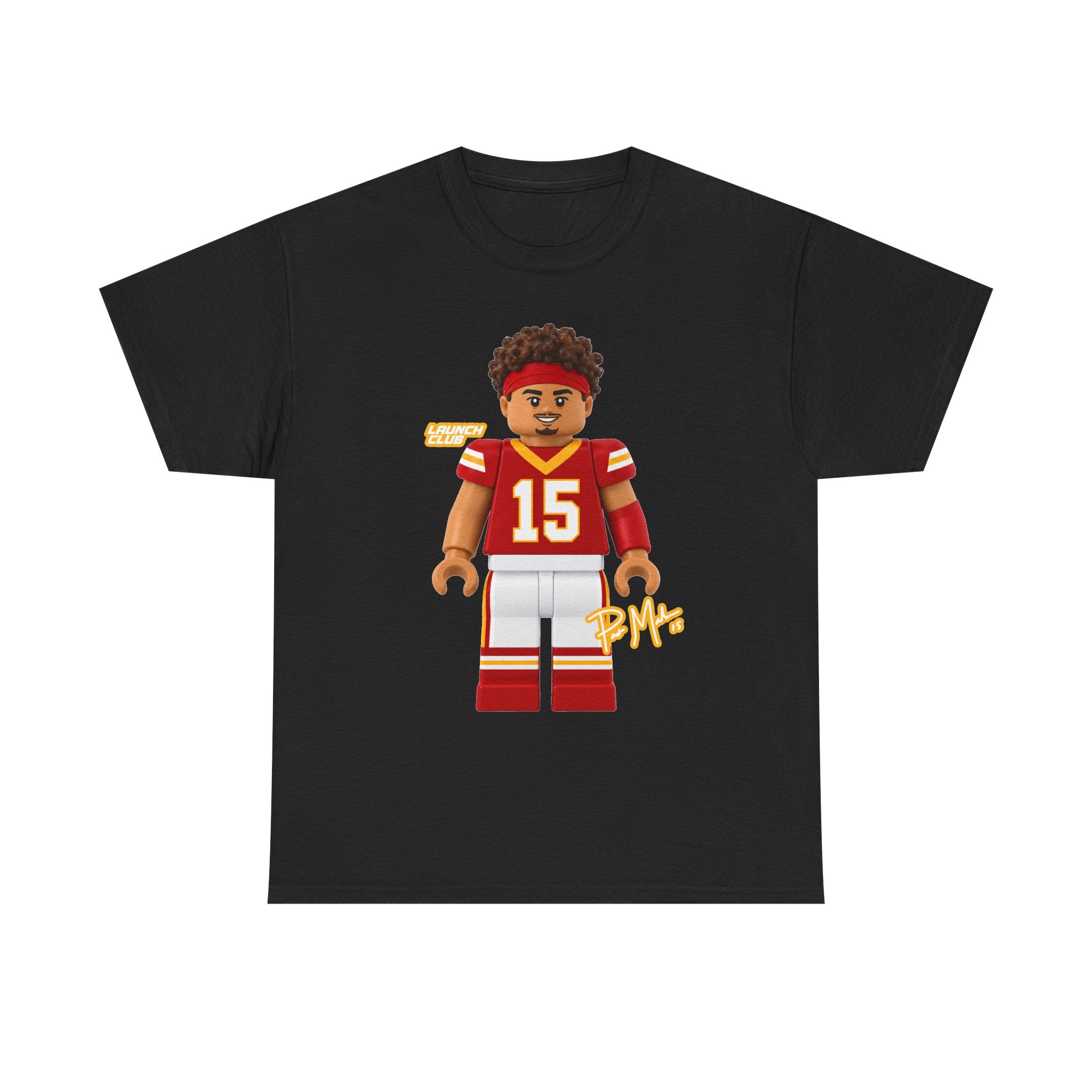 MINI FOOTBALL TEES 2 PATTY Black